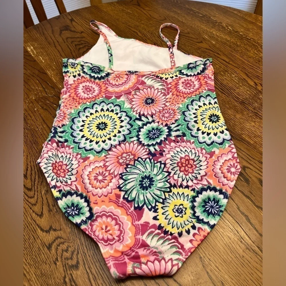 One Piece Girl’s Bathing Suit Size Large Mermaidcore Beach Pool Vacation Gift